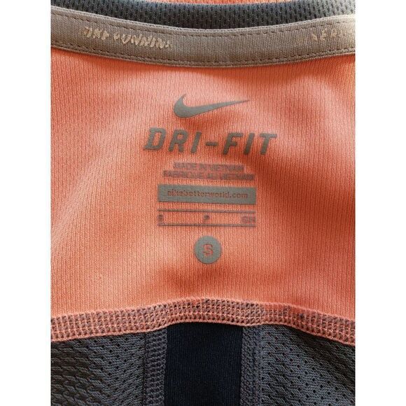 Nike Women's Top Small Miler Reflective Dri-Fit Short Sleeve Running Top - Picture 8 of 8